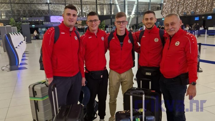 Žarko Jerčinović, Adrian Šipek, Lovro Šipek, Filip Klarić i Vjekoslav Matetić