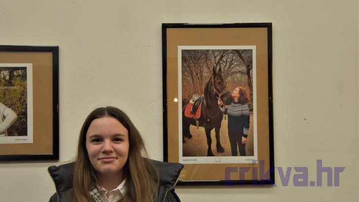 Angelina Dobrila, najmlađa članica Fotokluba Crikvenica