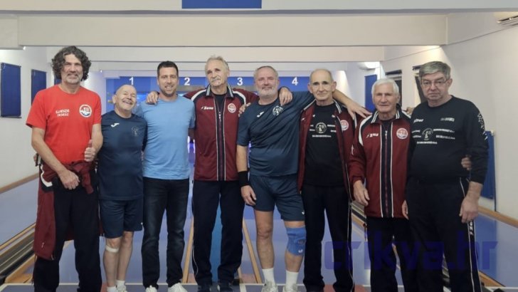 Kuglači "Crikvenice": Nikica Kučan, Slavko Frelih, Sanjin Jelovac, Ante Antić, Igor Kalafatić, Radislav Ružić, Nikola Jurčević i Predrag Katnić