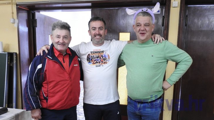 Ladislav Sikora (predsjednik TTc Siko Orlova), Lovorko Gržac (predsjednik STK Sveti Jakov), Mario Butorac