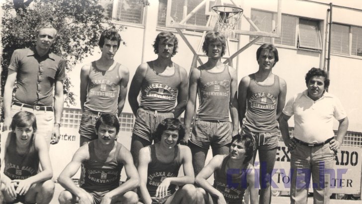 Ekipa KK "Crikvenica" iz 1977. godine