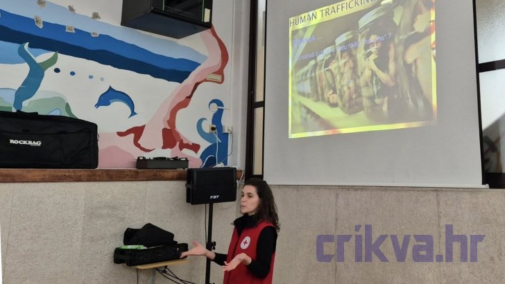 Radionica o prevenciji trgovanja ljudima za završne razrede SŠ Dr. Antuna Barca 