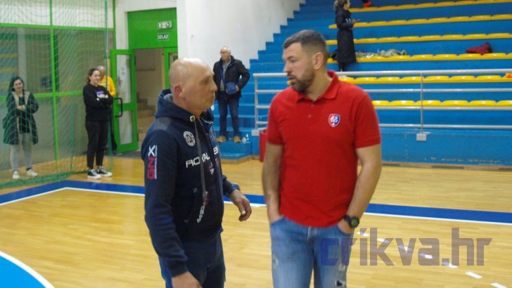 Predsjednik Gordan Božić i trener Tomislav Huljina