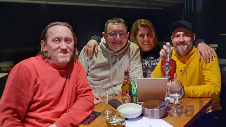 Novljanski "Swingeri": Andrija Deranja, Domagoj Kalanj, Iris Butorac i Bojan Maričić