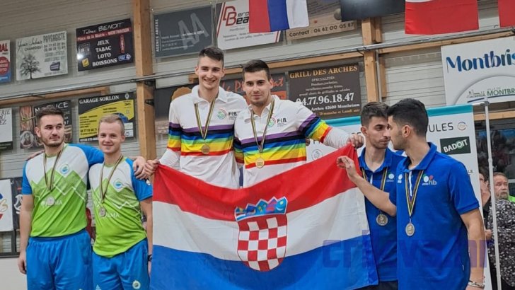 Luka Gašpar i Karlo Šaban, svjetski prvaci (U23) u paru