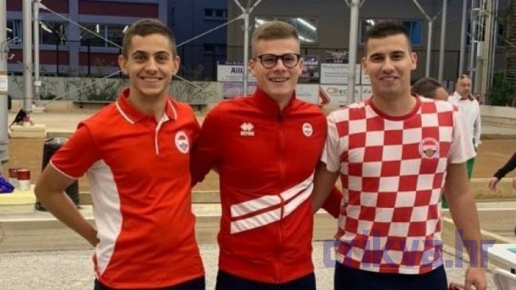 Filip Klarić, Lovro Šipek i Karlo Šaban