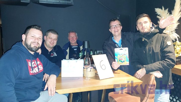 Ekipa "Hahlići": Danijel Đeneš, Marko Pađen, Marin Dukić, Goran Martić,Ferdo Dukić